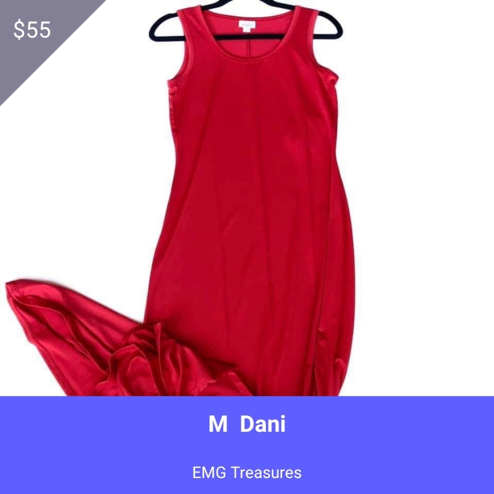 Red dani dress